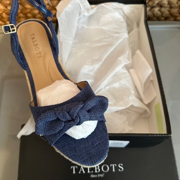 Talbots Espadrille Wedges - Picture 1 of 3
